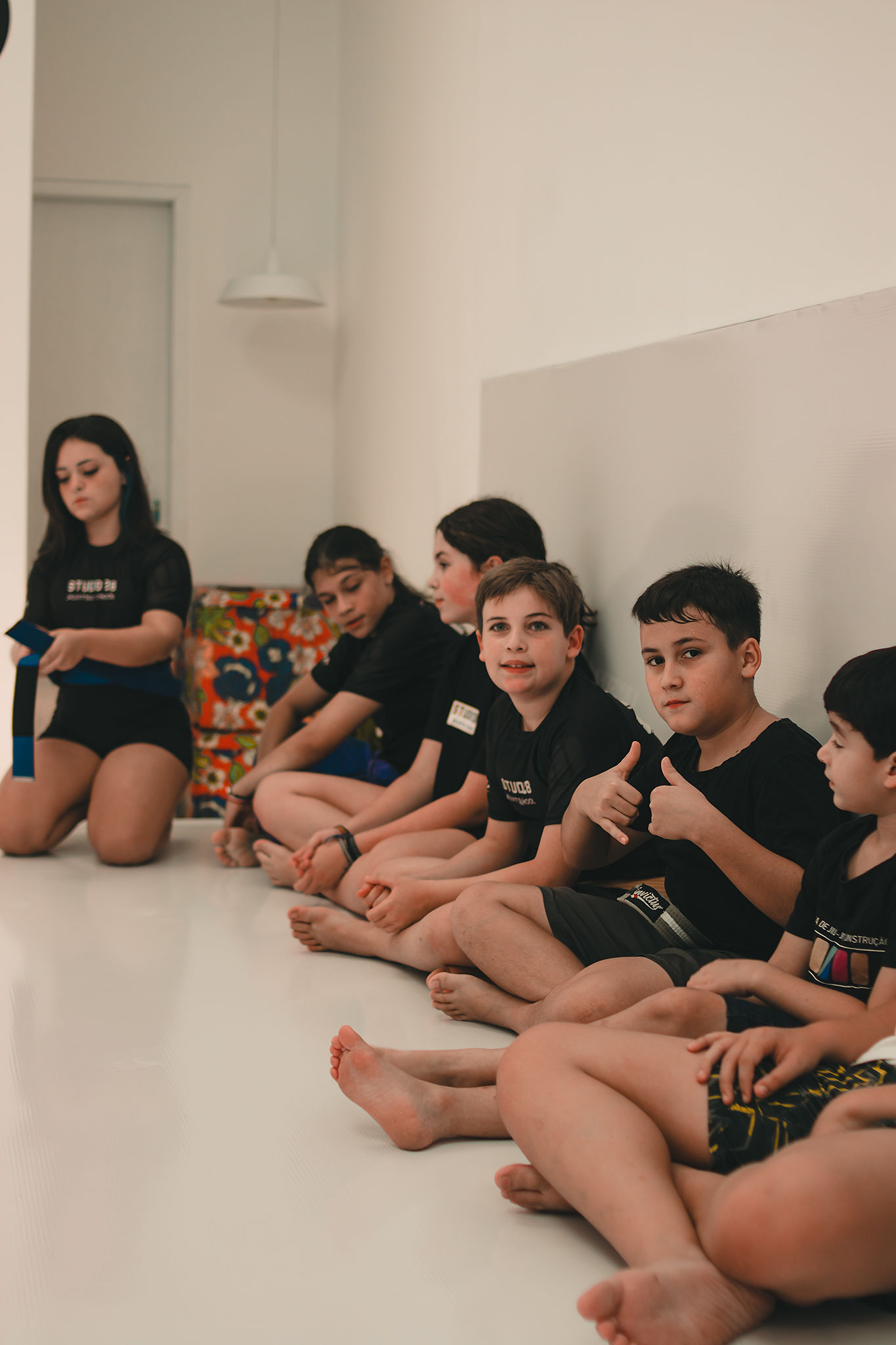 Praticante de Jiu Jitsu